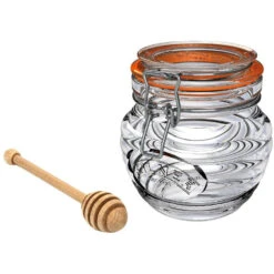 KILNER Honey Pot And Spoon 400ml
