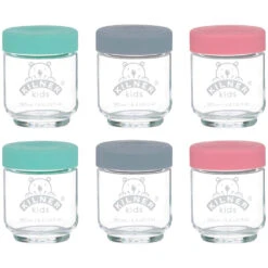 KILNER Kids Jar Set Of 6 - 190ml