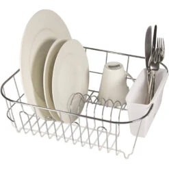 Avanti White Small Slimline Dishrack