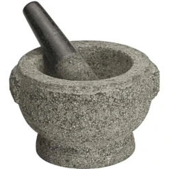 Avanti Rough Green Mortar And Pestle - 17cm