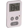 Avanti Digital Slim Timer With Light White