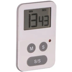 Avanti Digital Slim Timer With Light White