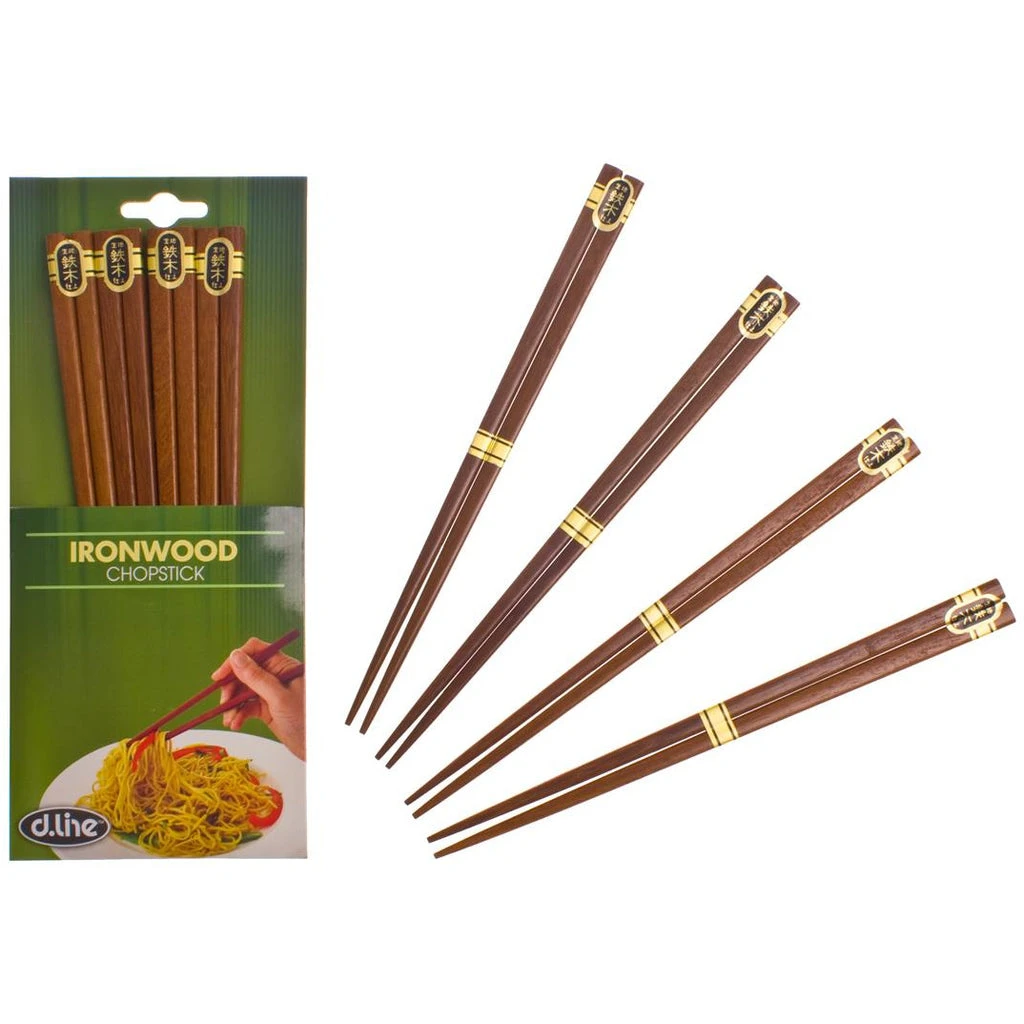 D.Line Ironwood Chopsticks - 4 Piece Set