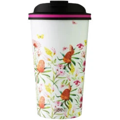Avanti Go Cup Reusable Coffee Cup 410ml (12oz) - Natives White