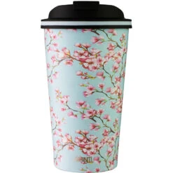 Avanti Go Cup Reusable Coffee Cup 410ml (12oz) - Blossom