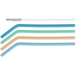 Avanti Silicone Straws Set Of 4