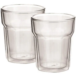 Avanti Nove Twin Wall Glass 2 Pc Set - 250ml