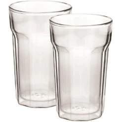 Avanti Nove Twin Wall Glass 2 Pc Set - 375ml