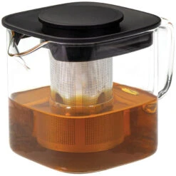 Avanti Oslo Square Glass Teapot - 600ml