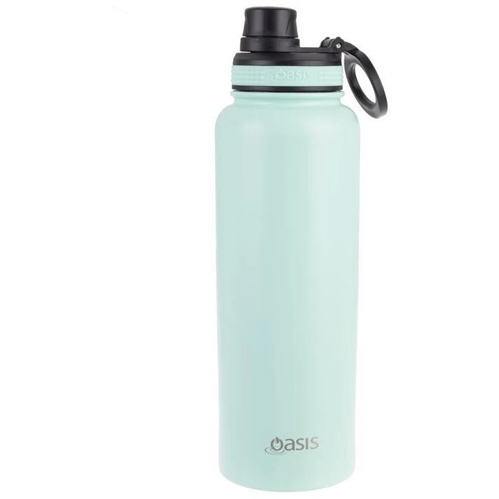 Oasis Insulated Challenger Bottle With Screw Cap 1.1L Mint