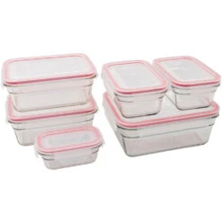 Glasslock Oven Safe Glass Container Set - 6 Piece