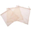 Appetito Cotton Net Produce Bags 3 Piece Set Assorted Sizes