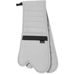 Ladelle Prof. Series III Plain Grey Double Oven Mitt