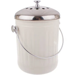 Appetito 5L Compost Bin - White