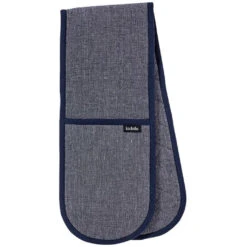 Ladelle Eco Recycled Navy Double Oven Mitt