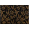 Maxwell And Williams Table Accents Jungle Placemat 45x30cm Black & Gold