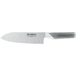 Global Santoku Knife Granton Edge - 18cm