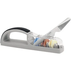 Global MinoSharp 3 Wheel Ceramic Knife Sharpener