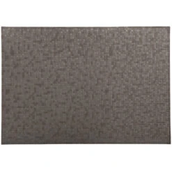 Maxwell And Williams Table Accents Leather Look Mosaic Placemat 43x30cm Taupe