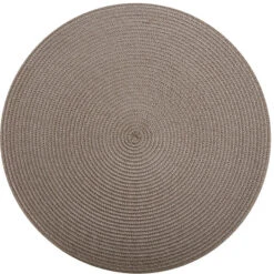 Maxwell And Williams Table Accents Round Placemat 38cm Taupe