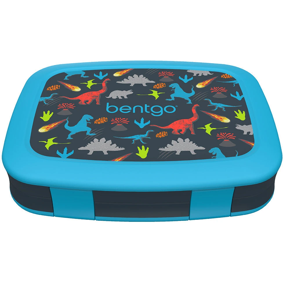 Bentgo Kids Print Leak-Proof Bento Lunch Box - Dinosaurs