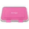 Bentgo Kids Bento Lunch Box Stainless Steel Leak-Resistant - Fuchsia