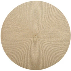 Maxwell And Williams Table Accents Round Placemat 38cm Sand