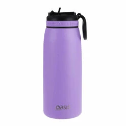 Oasis Insulated Sports Bottle Sipper Straw 780ml Lavender