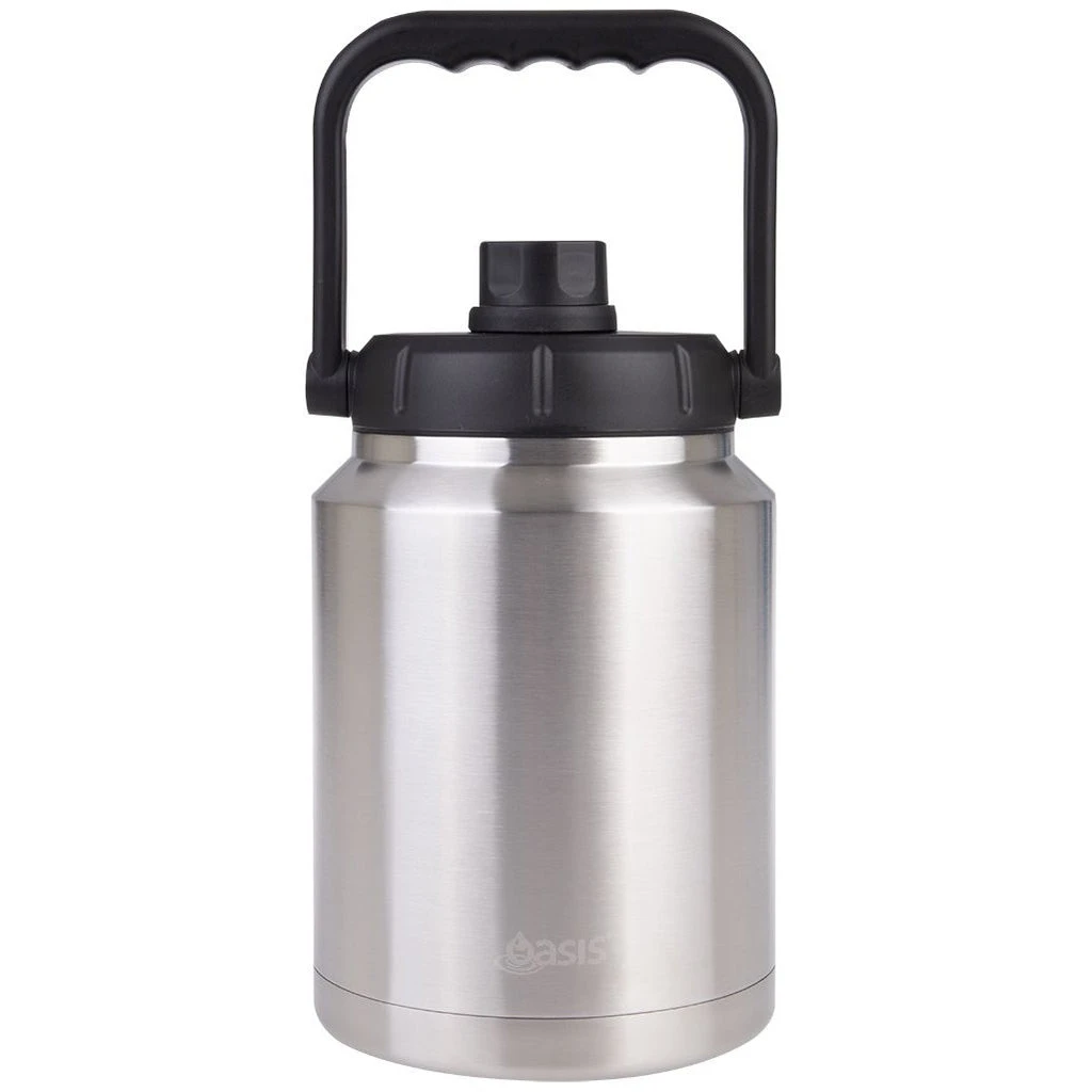 Oasis Insulated Jug With Carry Handle 2.1L Silver