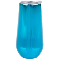 Oasis S/S Double Wall Ins. Champagne Flute 180Ml (Mirror Sapphire)