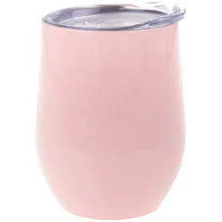 Oasis Double Wall Wine Tumbler 330ML - Soft Pink