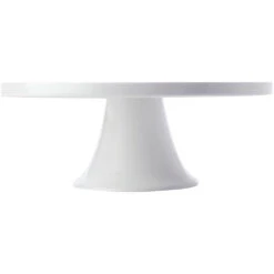 Maxwell And Williams White Basics Footed Cake Stand - 30cm