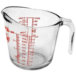 Anchor Hocking Small Measuring Jug 250ml - 1 Cup