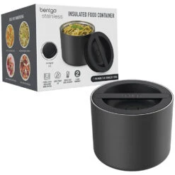 Bentgo Insulated Food Container 560ml Carbon Black