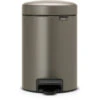 Brabantia Pedal Bin Newicon 3L Platinum