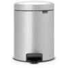 Brabantia Pedal Bin Newicon 5L Metallic Grey