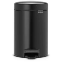 Brabantia Pedal Bin Newicon 3L Matte Black