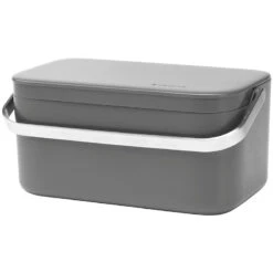 Brabantia Food Waste Caddy Dark Grey