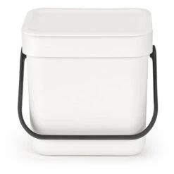 Brabantia Waste Bin Sort&Go 3L White