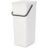 Brabantia Waste Bin Sort&Go 40L White