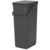 Brabantia Waste Bin Sort&Go 40L Grey