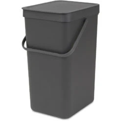Brabantia Waste Bin Sort & Go 16L Grey