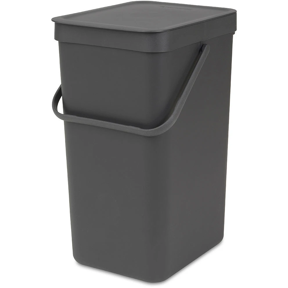 Brabantia Waste Bin Sort & Go 16L Grey