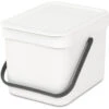 Brabantia Waste Bin Sort & Go 6L White