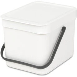 Brabantia Waste Bin Sort & Go 6L White