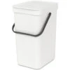 Brabantia Waste Bin Sort & Go 12L White