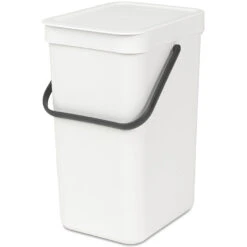 Brabantia Waste Bin Sort & Go 12L White