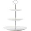 Maxwell And Williams White Basics Diamonds 3-Tier Cake Stand