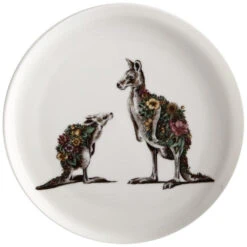 Maxwell And Williams Marini Ferlazzo Australian Families Plate 20cm Kangaroo Gift Boxed
