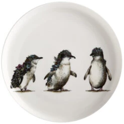 Maxwell And Williams Marini Ferlazzo Australian Families Plate 20cm Penguin Parade Gift Box